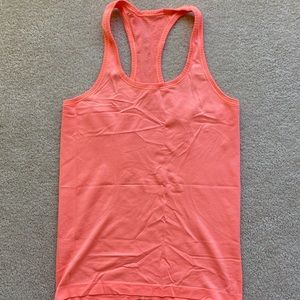 coral lulu swiftly tank top